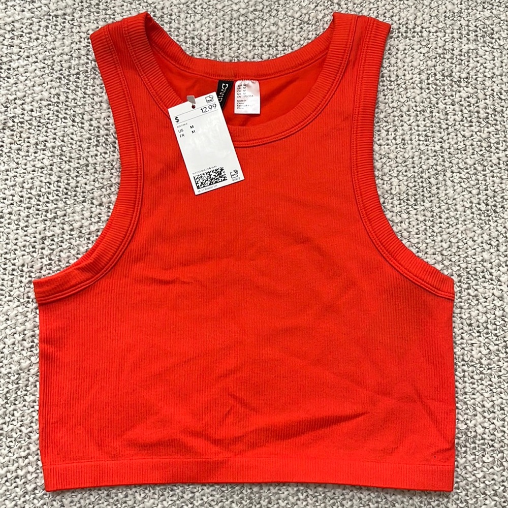 H&m orange tank
